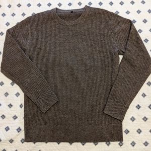 MUJI Brown Yakswool Men's Sweater Size Large
